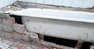 Демонтаж ванной комнаты в Новотроицке - стоимость работ от 839 руб. | Сварной-Нвт